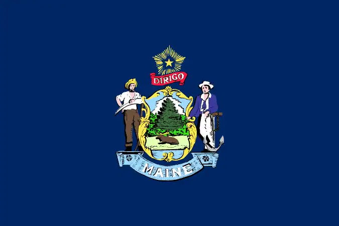 Maine flag