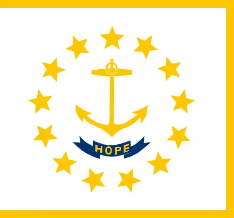 Rhode Island flag